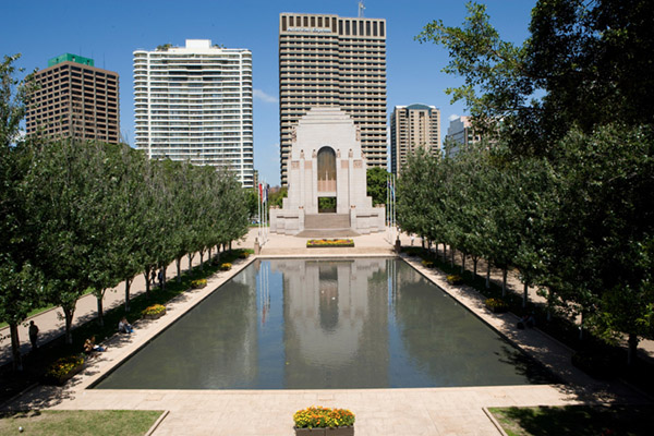 Pool of Reflection, Anzac Memorial