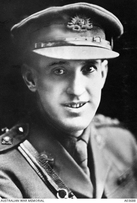 Portrait of Captain Hugo Throssell of the 10th Light Horse Regiment who was awarded the Victoria Cross as a 2nd Lieutenant for his actions at Hill 60 in defending captured trenches against repeated Turkish counter-attacks on 29-30 August 1915. Courtesy AWM