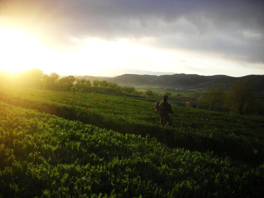 Shannon Murney; Mirabad Valley, Afghanistan, 2011