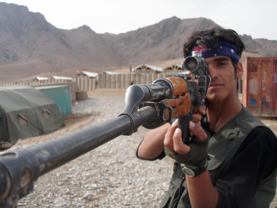 Sean O'Loughlin; Afghanistan, 2010