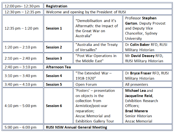 The program