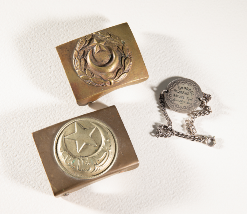 Anzac Memorial Collection 2021.31. Gift of Ann Goodsell. Photograph by Rob Tuckwell Photography