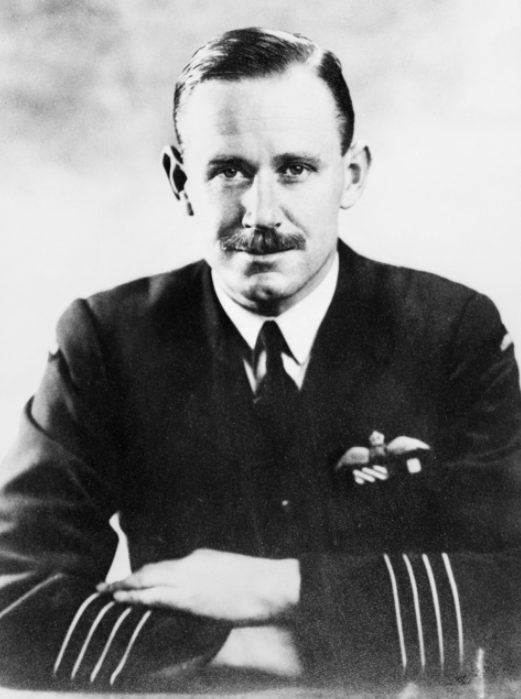 Group Captain John Lerew DFC, c. 1945. AWM 044720