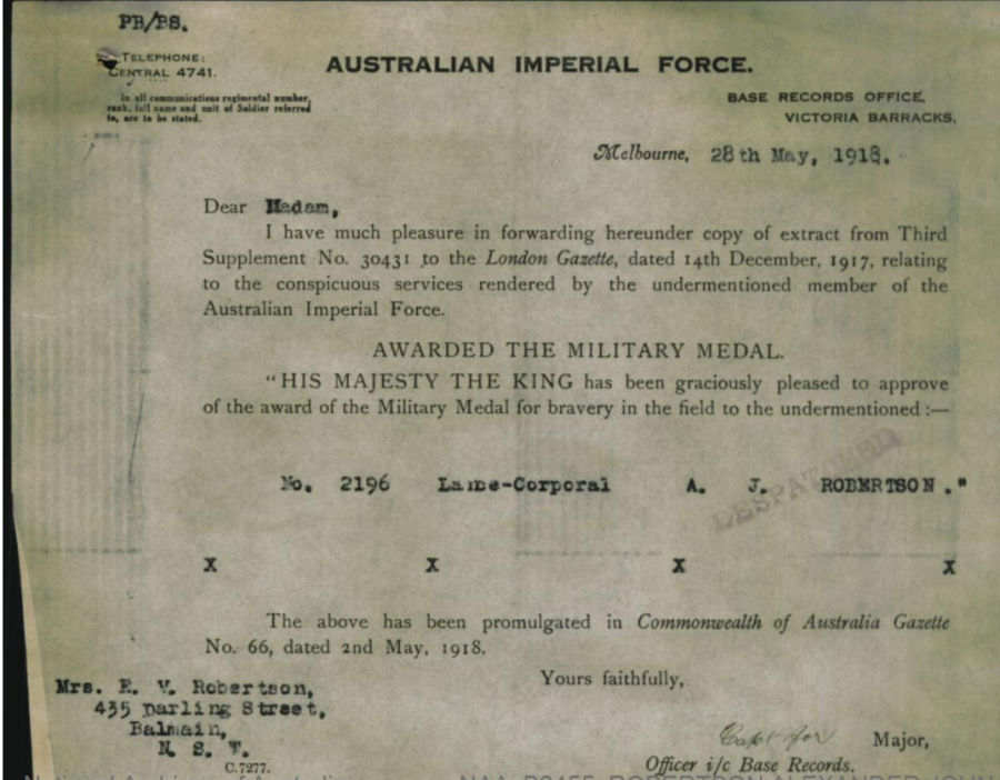 Courtesy of National Archives of Australia.