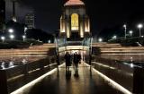 Cascade walkway