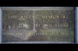 The foundation stone set by Bertram Stevens, then Premier of NSW