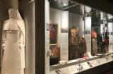 Centenary Exhibition showcase showing items explaining the history of the Medical Corps