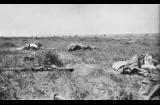 Aftermath of the unsuccessful attack by the Australian 2nd Infantry Brigade  in the Second Battle of Krithia at Cape Helles on 8 May 1915.  Courtesy AWM
