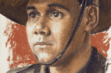 Official war artist Stella Bowen had Private David Harris sit for this portrait in London while he waited to return home (AWM Art 26277) Wounded by shrapnel in Crete in May 1941, Harris had suffered four years in German prison and labour camps before being liberated. He was released from Stalag VIII-B in Germany in May 1945, but it was two months before transport could be found. 