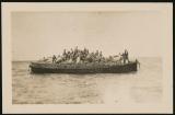 Troops sailing ashore, May 1915, Anzac Memorial Collection.