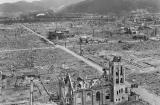 Hiroshima, Japan 1946 - the landscape the Australian BCOF contingent marched into. 