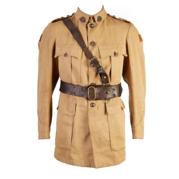 Tunic belonging to Captain George Redfearn Hamilton, c. 1917