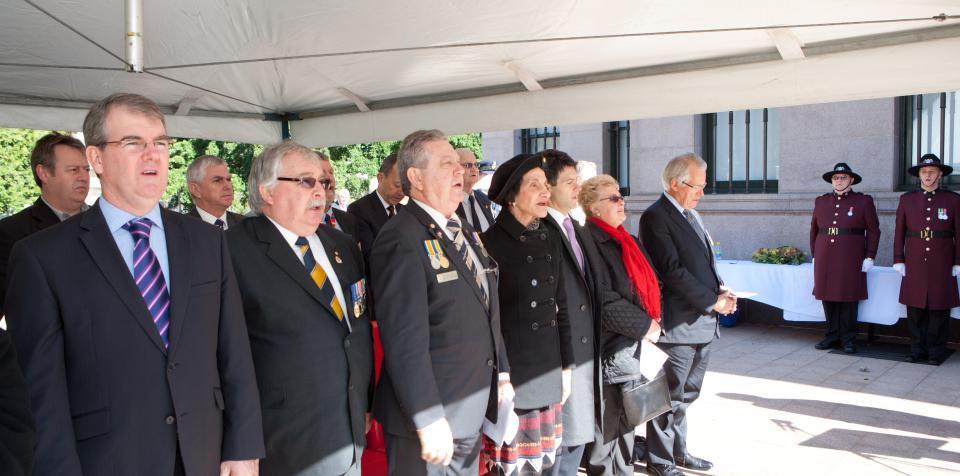 The Battle of Fromelles Ceremony 2011 - Photo by Rob Tuckwell